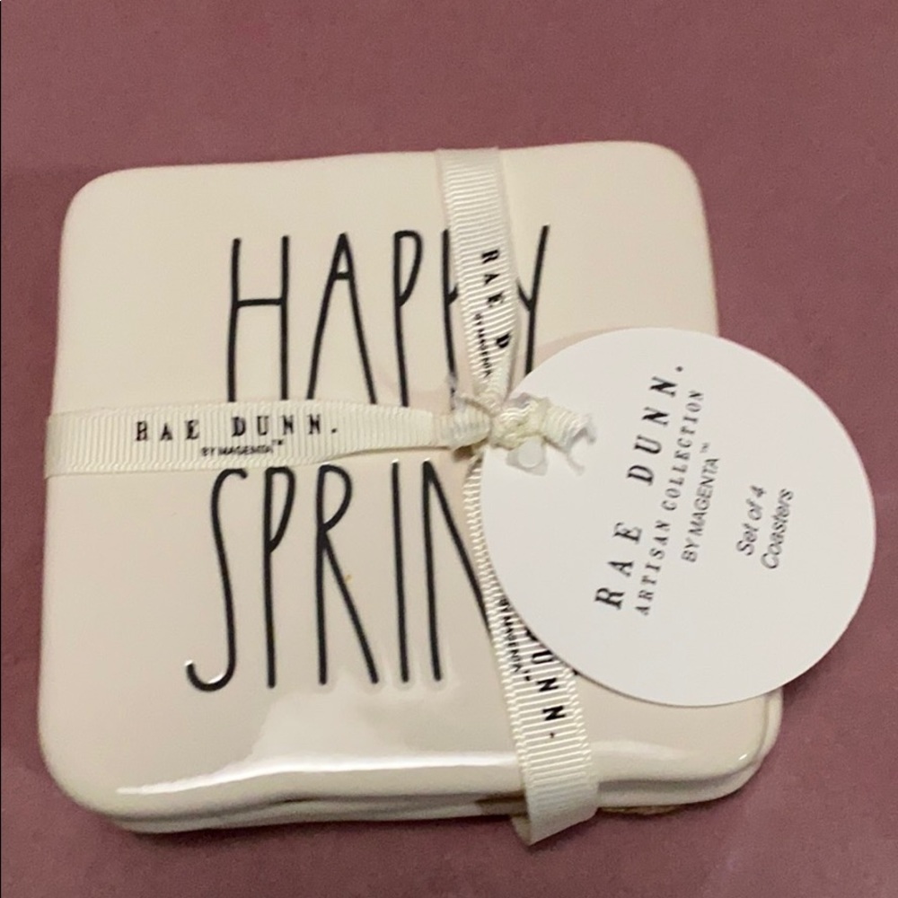 - Rae Dunn coaster set!